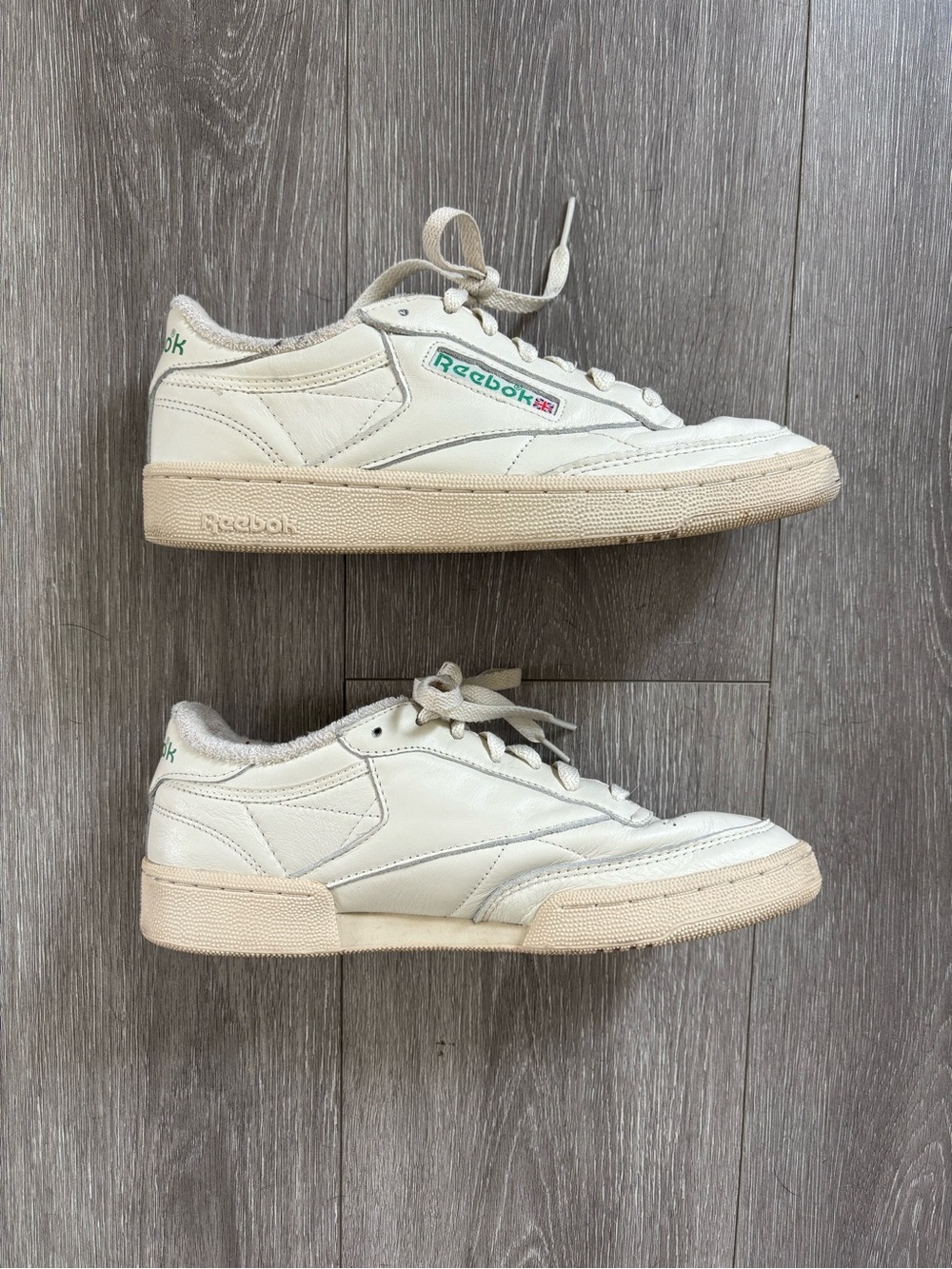 Reebok Club C 85 Vintage Unisex 'Chalk’ The Athletic Shoe Men Sz 7/Women Sz 8.5
